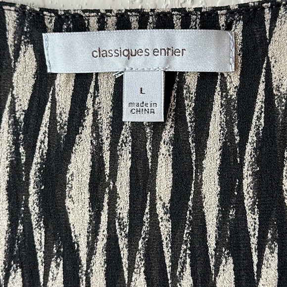 Classiques Entier From Nordstrom Silk Blend Surplice Tank Size Large - Picture 7 of 10